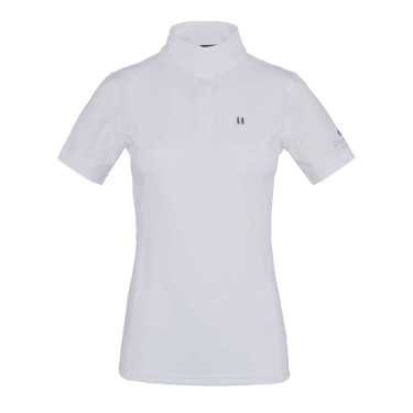 Chemise de concours Kingsland Classic manches courtes col montant femme Chemise de concours Kingsland Classic manches courtes col montant femme