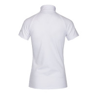Chemise de concours Kingsland Classic manches courtes femme Blanc Chemise de concours Kingsland Classic manches courtes femme Blanc