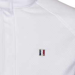 Chemise de concours Kingsland Classic manches courtes femme Blanc Chemise de concours Kingsland Classic manches courtes femme Blanc