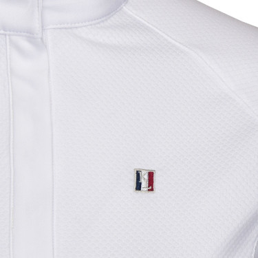 Chemise de concours Kingsland Classic manches courtes femme Chemise de concours Kingsland Classic manches courtes femme