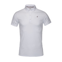 Chemise de concours Kingsland Classic manches courtes homme Blanc