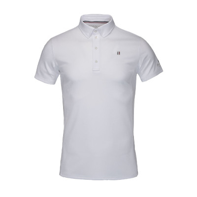 Chemise de concours Kingsland Classic manches courtes homme Blanc