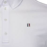 Chemise de concours Kingsland Classic manches courtes homme Blanc Chemise de concours Kingsland Classic manches courtes homme Blanc
