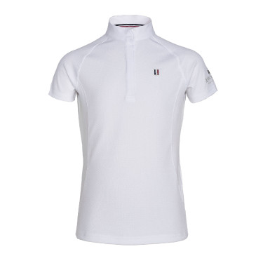 Chemise de concours Kingsland Classic manches courtes Junior Filles Chemise de concours Kingsland Classic manches courtes Junior Filles