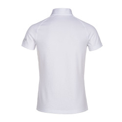 Chemise de concours Kingsland Classic manches courtes Junior Filles Blanc Chemise de concours Kingsland Classic manches courtes Junior Filles Blanc