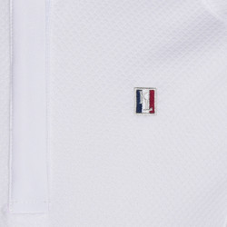 Chemise de concours Kingsland Classic manches courtes Junior Filles Blanc Chemise de concours Kingsland Classic manches courtes Junior Filles Blanc