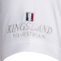 Chemise de concours Kingsland Classic manches courtes Junior Garçons Blanc Chemise de concours Kingsland Classic manches courtes Junior Garçons Blanc