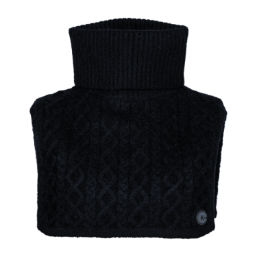 Col en Tricot Kingsland KLGraciella Torsadé Noir Col en Tricot Kingsland KLGraciella Torsadé Noir