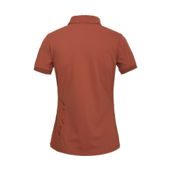 Polo Shirt Kingsland femme Marron acajou