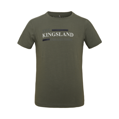 T-Shirt Kingsland coton Junior Roulette verte