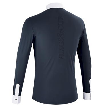 Polo de concours Flags & Cup homme Wako manches longues Polo de concours Flags & Cup homme Wako manches longues
