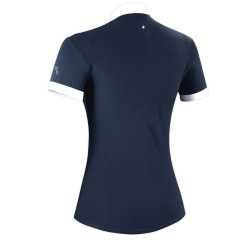 Polo de concours Flags & Cup Arizona manches courtes Marine Bleu marine