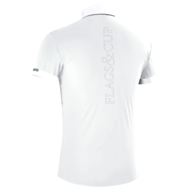 Polo de concours Flags & Cup garçon Wako manches courtes Polo de concours Flags & Cup garçon Wako manches courtes