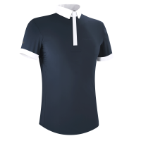Polo de concours Flags & Cup homme Wako manches courtes Marine