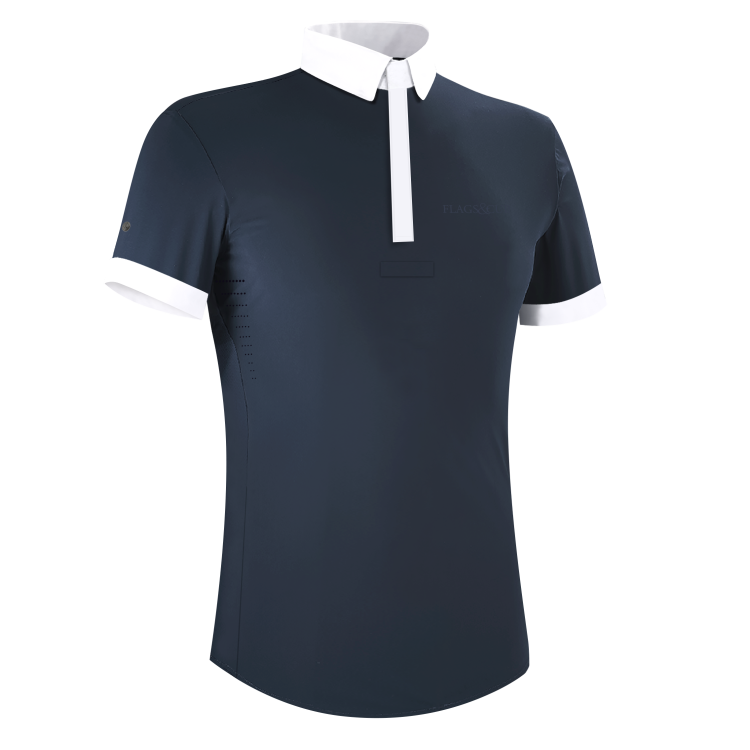 Polo de concours Flags & Cup homme Wako manches courtes