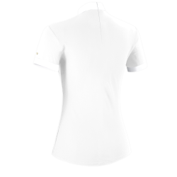 Polo de concours Flags & Cup Isla manches courtes Blanc Polo de concours Flags & Cup Isla manches courtes Blanc