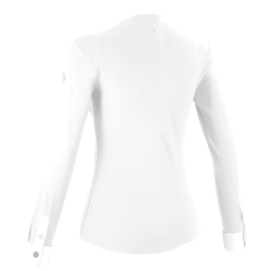 Polo de concours Flags & Cup Arizona manches longues Blanc Polo de concours Flags & Cup Arizona manches longues Blanc