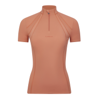 Maillot de corps mesh manches courtes LeMieux Mia Abricot Orange Maillot de corps mesh manches courtes LeMieux Mia Abricot Orange