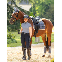 Maillot de corps mesh manches courtes LeMieux Mia Abricot Orange