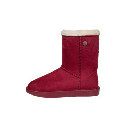 Bottes HKM fourrées imperméables Davos Gossiga Rouge foncé Bottes HKM fourrées imperméables Davos Gossiga Rouge foncé