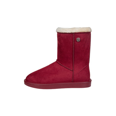 Bottes HKM fourrées imperméables Davos Gossiga Rouge foncé Bottes HKM fourrées imperméables Davos Gossiga Rouge foncé