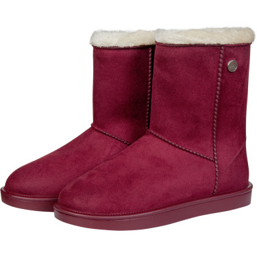 Bottes HKM fourrées imperméables Davos Gossiga Rouge foncé Bottes HKM fourrées imperméables Davos Gossiga Rouge foncé