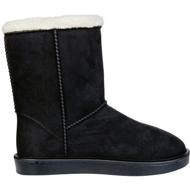 Bottes HKM fourrées imperméables Davos Gossiga Noir velours