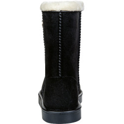 Bottes HKM fourrées imperméables Davos Gossiga Noir velours
