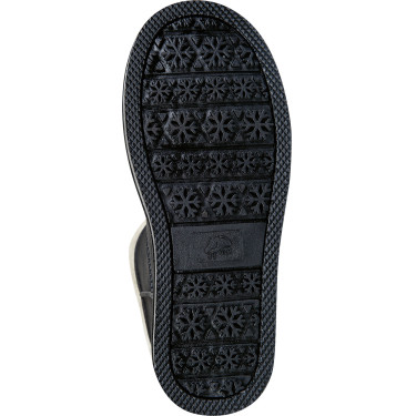 Bottes HKM fourrées imperméables Davos Gossiga Noir velours