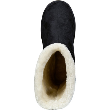 Bottes HKM fourrées imperméables Davos Gossiga Noir velours