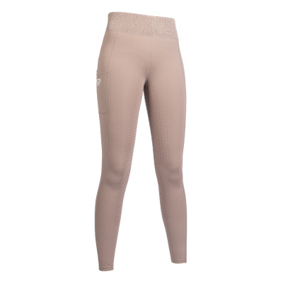 Legging HKM Lavender Bay full seat silicone Taupe