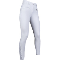 Pantalon HKM Della Sera Competition CM Style Blanc