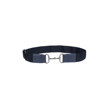 Ceinture HKM Hunter Elastic 5 cm Bleu foncé