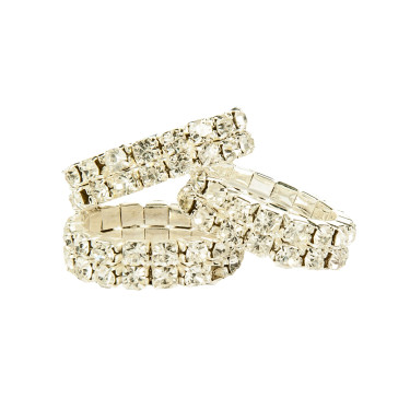 Elastiques à natter HKM Crystal Elastiques à natter HKM Crystal