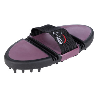 Étrille massante en caoutchouc HKM Flex Lilas