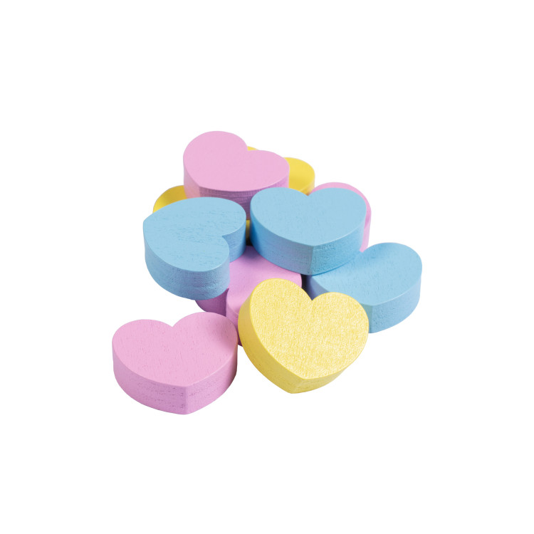 Friandises en bois HKM Hearts