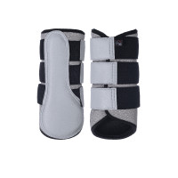 Guêtres HKM Glitter Mesh Style Gris clair Guêtres HKM Glitter Mesh Style Gris clair