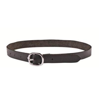 Lanieres d´éperon en cuir HKM Noir