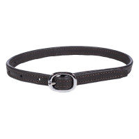 Lanières d´éperon en cuir HKM Soft par paire Marron foncé