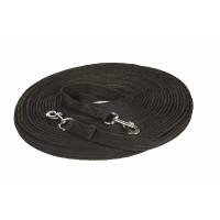 Longues rênes HKM Premium 18m Noir