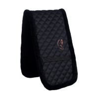Pad de surfaix HKM Gymnastic Noir / or rose