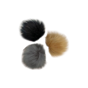 Pompon pour toque HKM par 3 Pompon pour toque HKM par 3