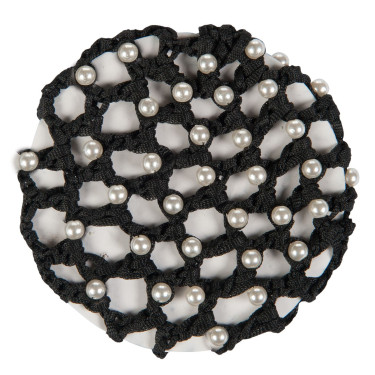 Résille HKM avec des perles synthétiques Résille HKM avec des perles synthétiques
