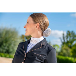 Résille HKM Rosegolden Sparkle Blanc