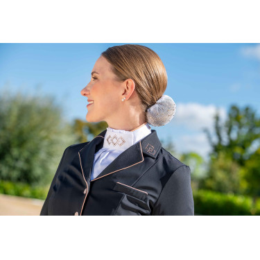 Résille HKM Rosegolden Sparkle Blanc