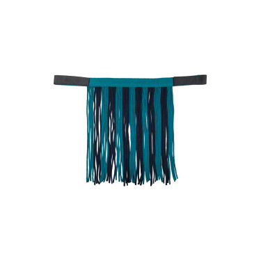 Set de licol HKM mousqueton anti-paniques franges détachables Set de licol HKM mousqueton anti-paniques franges détachables