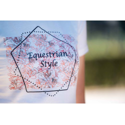 T-shirt HKM Savona Print Style Vanille Jaune