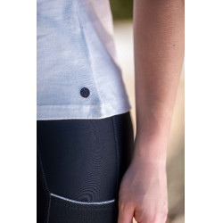 T-shirt HKM Savona Print Style Vanille Jaune