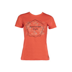 T-shirt HKM Savona Print Style Rouge T-shirt HKM Savona Print Style Rouge