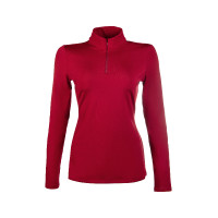 T-shirt technique HKM Basic manches longues Rouge foncé T-shirt technique HKM Basic manches longues Rouge foncé